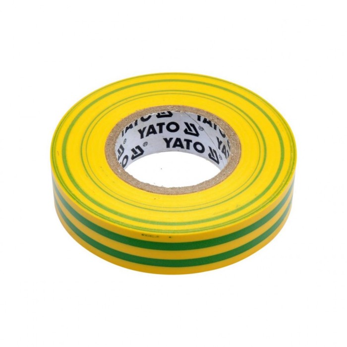 Banda izolatoare 0.13mmx15mmx10m galben-verde Yato YT-81593
