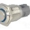 Intrerupator anti-vandalism, ON-(ON), &Oslash;16mm, ONPOW - LAS2GQH-11E/B/12V/S/FP