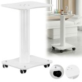 Asistent cosmetic pe roti pentru salon, model 1003, ALB