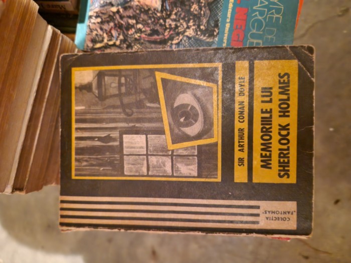 Memoriile lui Sherlock Holmes vintage