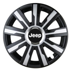 Set 4 Capace Roti Autohelix MSA&reg;, potrivite jantelor de R15, pentru Jeep, model mirage