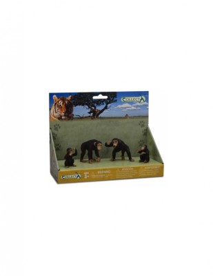 Figurina Familia Cimpanzeilor Collecta foto