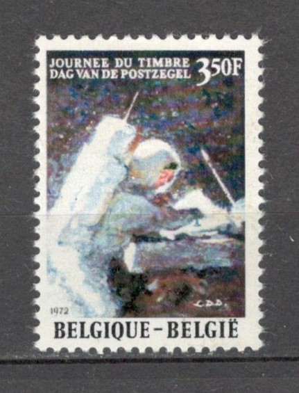 Belgia.1972 Ziua marcii postale-Cosmonautica MB.147