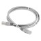 Patchcord cablu UTP CAT6 CCA 8x0.5mm, lungime 5 metri, diametru 6mm, culoare gri SafetyGuard Surveillance