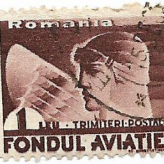 Trimiteri postale Fondul aviatiei, 1936 - 1 L, obliterat