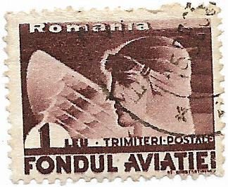 Trimiteri postale Fondul aviatiei, 1936 - 1 L, obliterat foto