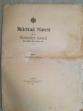 Buletinul Muncii și Ocrotirilor Sociale, Anul I, 1921, Ediție Princeps, Carte Bibliofilie