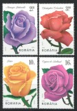 Romania 2022 Mi 8014/17 MNH - Trandafiri