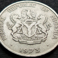 Moneda exotica 10 KOBO - NIGERIA, anul 1973 * cod 2612