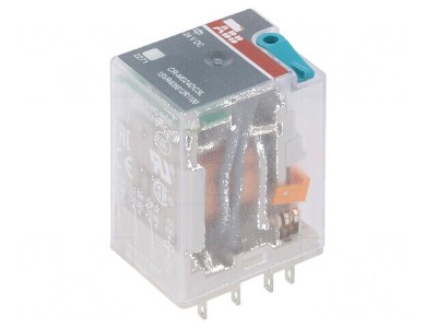 Releu electromagnetic 3PDT 24VDC 10A foto