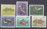 Venezuela 1966 fauna marina pesti MI 1676-1681 MNH
