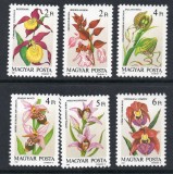 UNGARIA 1987, Flora, serie neuzată, MNH