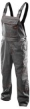 Pantalon cu Pieptar Orange XXL - 673839