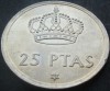 Moneda 25 PESETAS - SPANIA, anul 1979 *cod 1398 B (varianta 1975), Europa