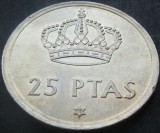 Moneda 25 PESETAS - SPANIA, anul 1979 *cod 1398 B (varianta 1975), Europa