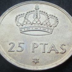 Moneda 25 PESETAS - SPANIA, anul 1979 *cod 1398 B (varianta 1975)