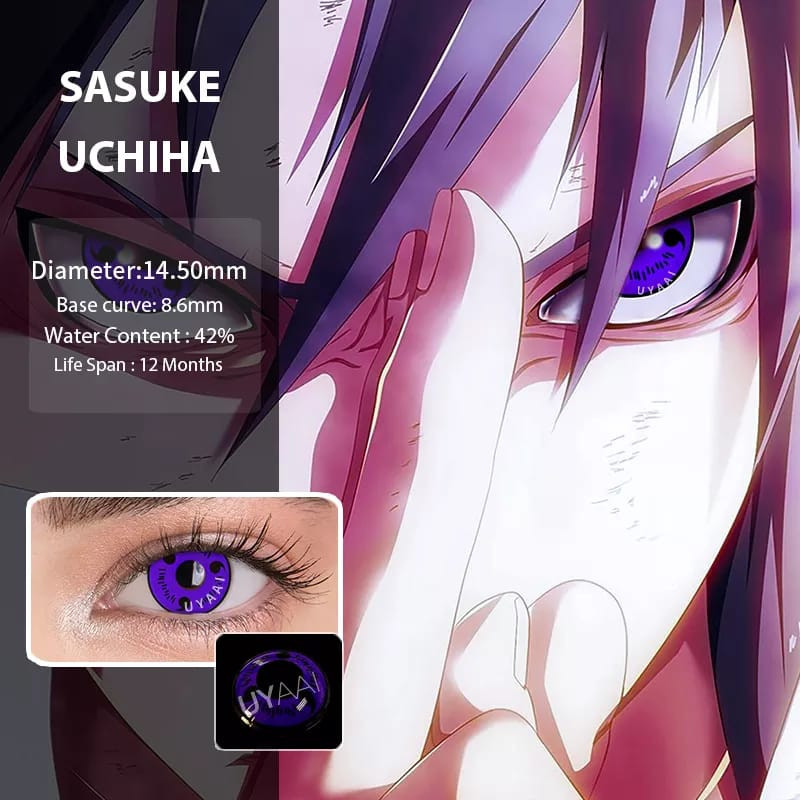 Lentile de contact colorate naruto sharingan itachi kakashi sasuke |  Okazii.ro