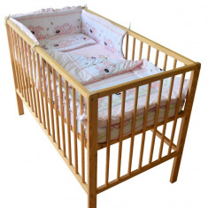 Lenjerie MyKids Catelus Roz 4 + 1 Piese 120x60