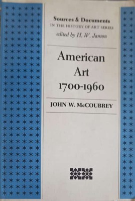 AMERICAN ART 1700 - 1960. SOURCES AND DOCUMENTS-JOHN W. MCCOUBREY-253341 foto