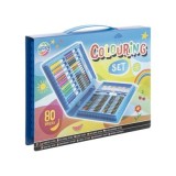 Set coloriaj, Creative Craft, 80 piese