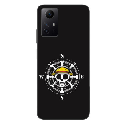 Husa compatibila cu Xiaomi Redmi Note 12s Silicon Gel Tpu Model One Piece Logo foto