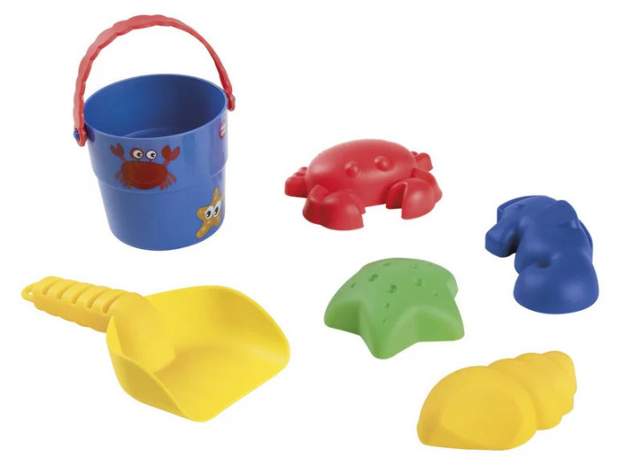 Set 6 piese jucarii pentru nisip Playtive