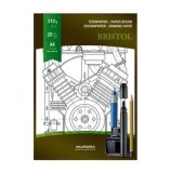 Cumpara ieftin Bloc desen A4 Aurora Bristol, 20 file