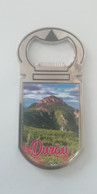 M3 C3 - Magnet frigider - tematica turism - desfacator bere - Durau - Romania 3 foto