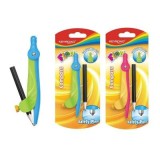 Compas plastic cu creion safety-pin, Keyroad Flow, KR971534, 1 bucata/blister carton