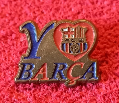 Insigna fotbal - FC BARCELONA foto