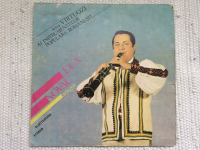 luca novac taragot disc vinyl lp muzica populara folclor banat ST EPE 01794 foto