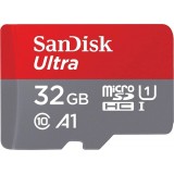 Card Memorie microSDHC SanDisk Ultra Android A1, 32Gb, Clasa 10 / UHS-1 U1 SDSQUA4-032G-GN6MN