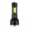 Lanterna multifunctionala XW08, LED SMD/COB, 40W