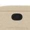Fotoliu rabatabil, crem, material textil - 9
