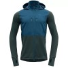 Devold Her&oslash;y Hybrid Merino JKT Man Woods/Flood M, Jacheta Lana Merino, Vreme Schimbatoare, Impermeabila, Respirabila, Buzunare Fermoar