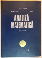 Nicolescu / Dinculeanu / Marcus ANALIZA MATEMATICA vol. 2 foto