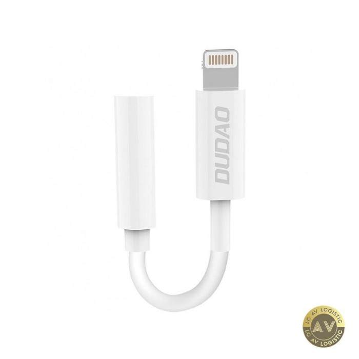 Adaptor Audio Lightning - 3.5mm Dudao L16i Alb