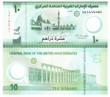 Emiratele Arabe Unite 10 Dirhams 2024 P-37 Polimer UNC