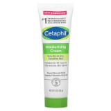 Cremă hidratantă Cetaphil Moisturizing Cream pentru față și corp, piele foarte uscată și sensibilă, 48 h, 85 g