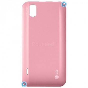 LG P970 Optimus Capac alb pentru baterie, ușa bateriei piesă de schimb roz HN1 0702 foto