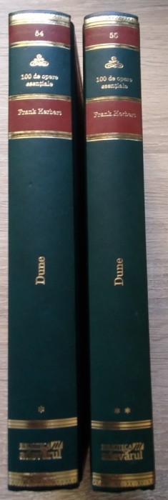 Frank Herbert / DUNE - 2 volume (Colecția Adevărul)