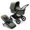 Carucior Bugaboo Fox 3 Black Forest Green 2 in 1