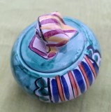 Ceramica Vietri, bomboniera/ zaharnita unica