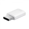 Adaptor Date si Incarcare microUSB - USB-C Samsung, Alb EE-GN930BWEGWW