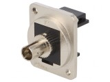 Conector fibră optică cuplă ST metal