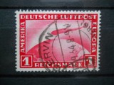 CV1 1931 GERMANIA REICH ZEPPELIN ,STAMPILAT COTA 46$