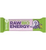 Baton Energizant cu Coacaze Negre si Nuca de Cocos Bio Raw Energy 50 grame Bombus