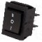 Intrerupator ON-OFF-ON, 3 pozitii, DP3T, {{Producator}} - RS2032C0BK