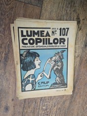 Lumea copiilor anul III nr 107