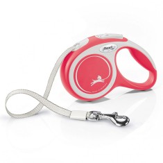 Flexi NEW COMFORT lesa XS pana la 12kg, 3m banda ? ro?u foto